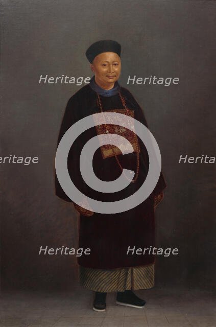 Chinese Mandarin, ca. 1893. Creator: Antonio Zeno Shindler.