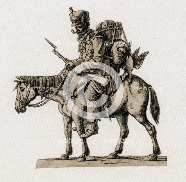 French soldier, 19th century. Artist: Unknown