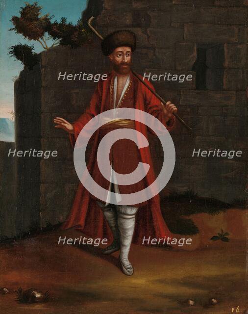 Man from the Bulgarian Coast, 1700-1737. Creator: Workshop of Jean Baptiste Vanmour.