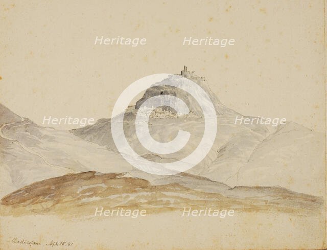 Radicofane, 1841. Creator: Miner Kilbourne Kellogg.