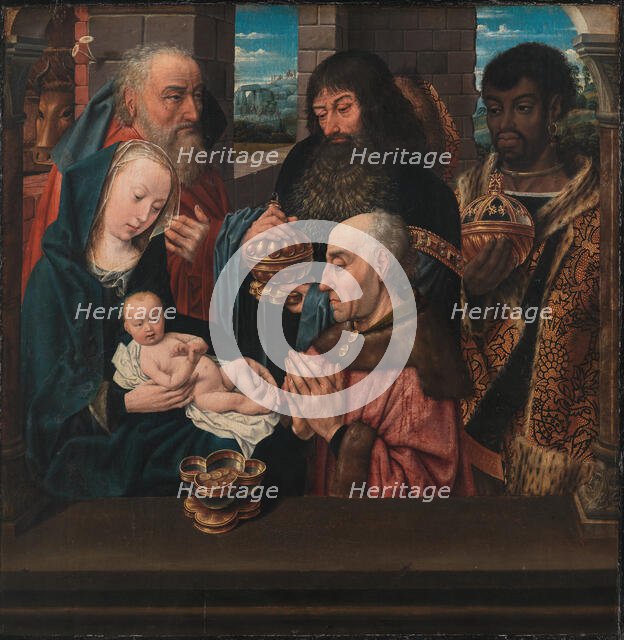The Adoration of the Kings, 1498-1501. Creator: Hugo van der Goes.