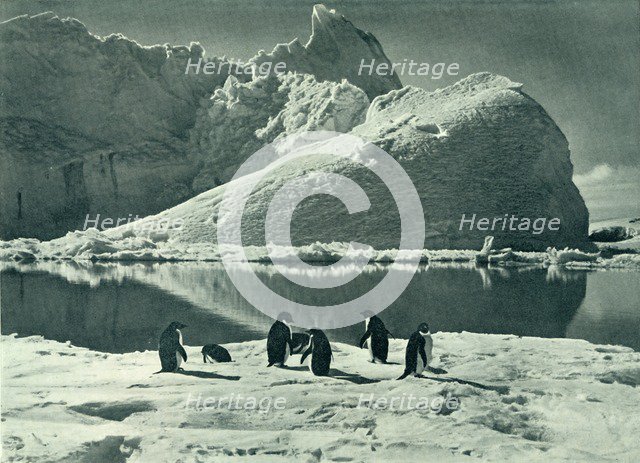 'Summer Time - The Ice Opening Up', c1910–1913, (1913).  Artist: Herbert Ponting.