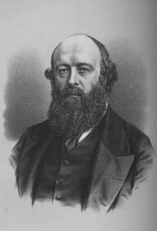 Robert Arthur Talbot Gascoyne-Cecil, 3rd Marquis of Salisbury, British politician, c1880s (1883). Artist: Unknown.