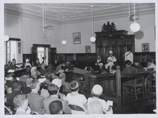 Sir Peter Stallard at the ceremony of opening of Parliament, Belize City, British Honduras, 1965. Creator: Unknown.