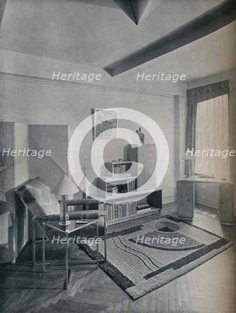 'Furniture designed and executed by Alexander Kachinsky', 1930. Artist: Drix Duryea.