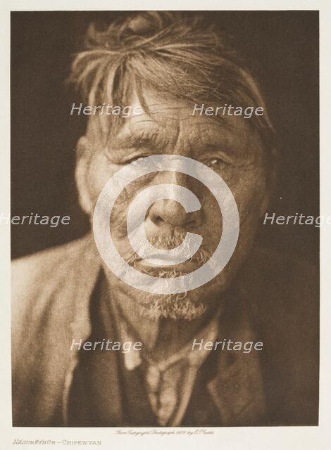 Nasurethur-Chipewyan, 1926. Creator: Edward Sheriff Curtis.