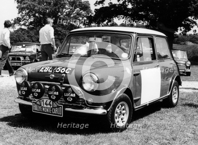 1965 Mini Cooper S Rally car, Beaulieu, Hampshire, 1983. Artist: Unknown