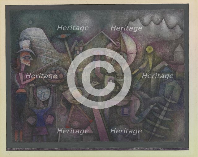 Carnival in the Mountains, 1924. Creator: Klee, Paul (1879-1940).