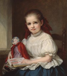 Portrait of Jennie Walters as a Little Girl, c1860. Creator: George Augustus Baker.