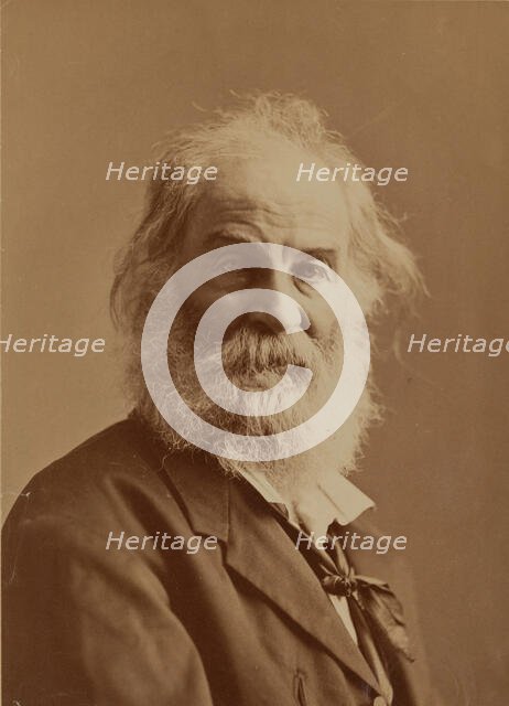 Walt Whitman, 1871. Creator: J. Gurney & Son.