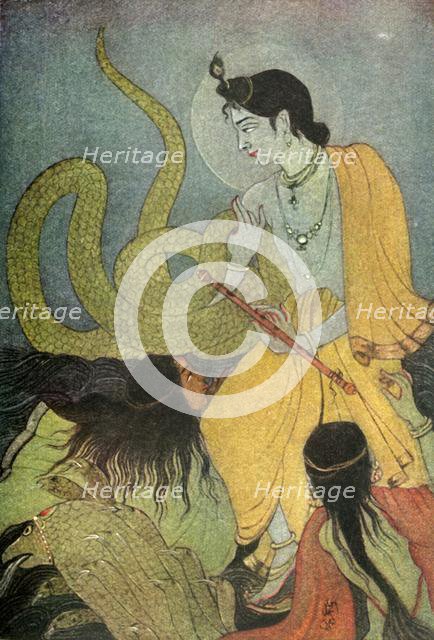 'Kaliya Damana', 1920. Creator: Unknown.