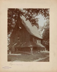 Church of St Leonard - general view from the south-west, Lipnica Murowana, between 1910-1915. Creator: Unknown.