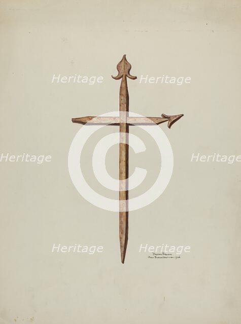 Iron Cross, 1936. Creator: Dayton Brown.