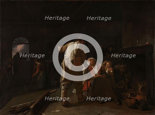 Visiting the Sick, c.1646-c.1649. Creator: Michiel Sweerts.