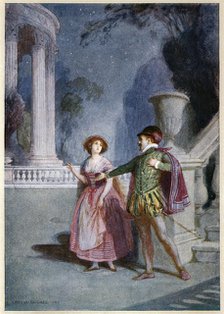 Scene from Mozart's opera Don Giovanni 1787 (c1914).  Artist: Charles A Buchel