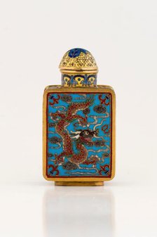 Snuff bottle, 18th century. Creator: Unknown.