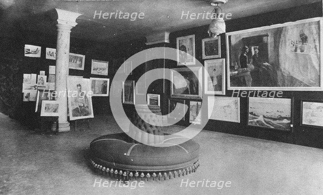 Munch's exhibition in Equitable Palast in Berlin, December 1892, 1892. Artist: Marschalk, Max (1863-1940)