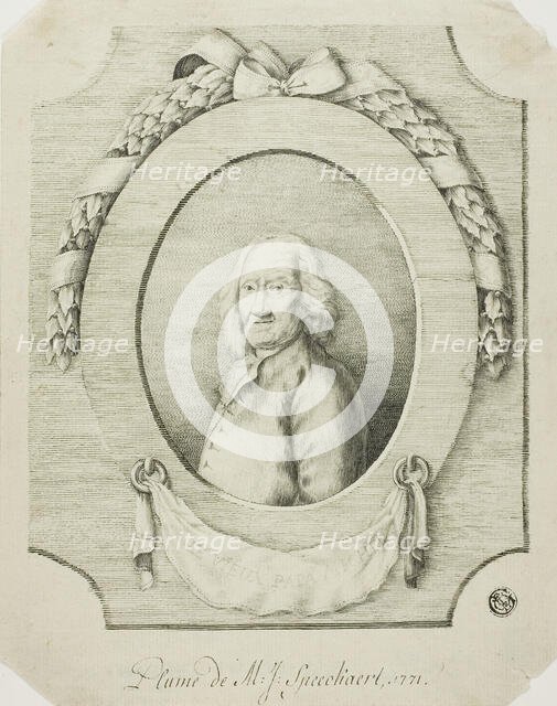 Le Vieux Papa Michel, 1771. Creator: Michel Joseph Speeckaert.