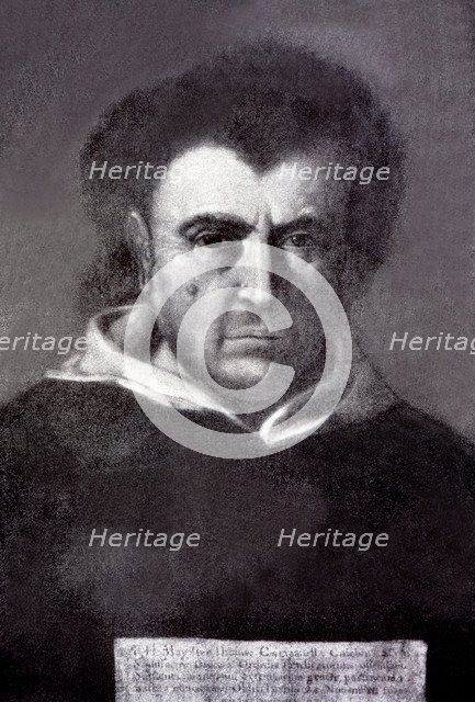 Tommaso Campanella (1568-1639), Italian writer and thinker.