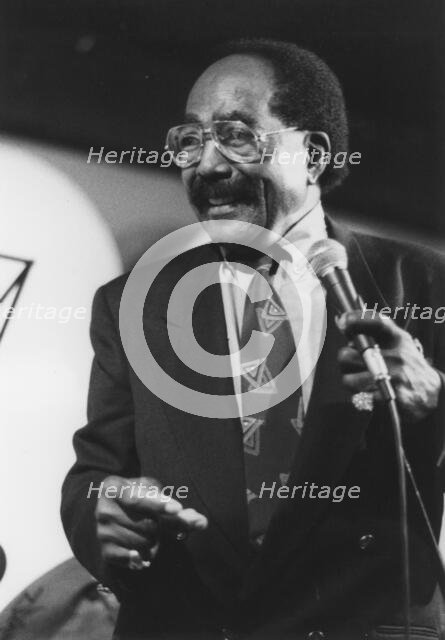 Jimmy Witherspoon, Corn Exchange, Cambridge, 1992. Creator: Brian Foskett.