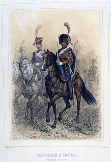 'Field Marshal of the Horse Artillery', 1859.  Artist: Auguste Raffet