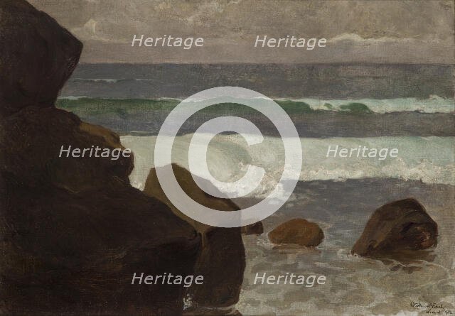 The Neapolitan Coast, 1908. Creator: Wlodzimierz Blocki.