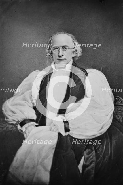 Bishop George Washington Doane, between 1855 and 1865. Creator: Unknown.