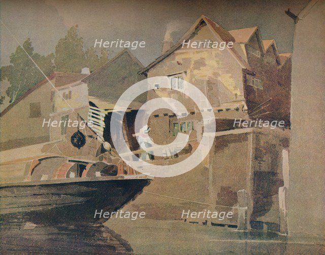 'The River, King Street, Norwich', c1800. Artist: John Thirtle.