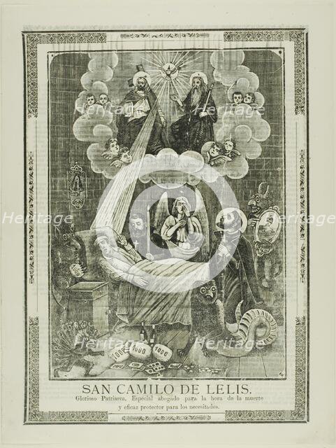 Saint Camilo de Lelis, n.d. Creator: José Guadalupe Posada.