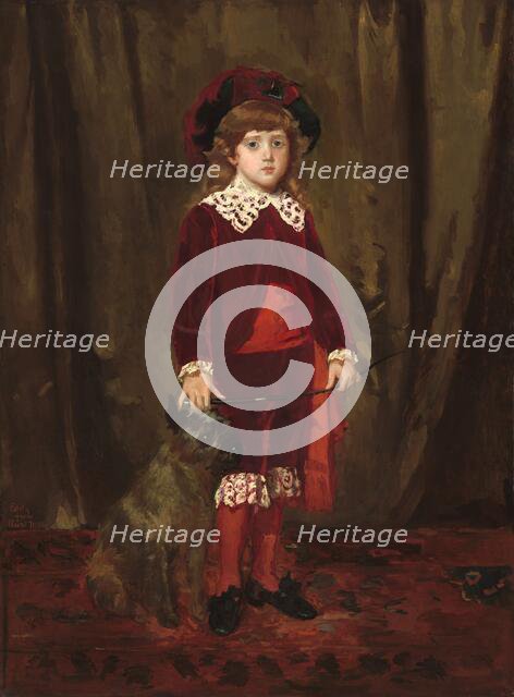 Eddy Cassatt (Edward Buchanan Cassatt), 1875. Creator: Mary Cassatt.