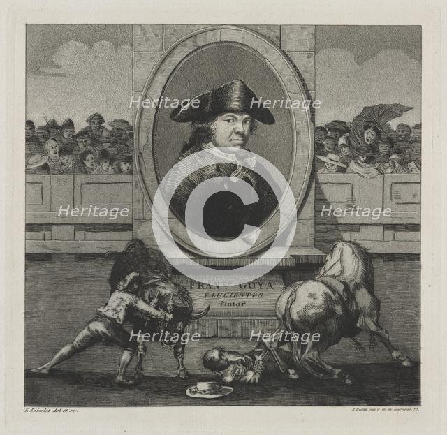 Bullfights: Frontispiece, 1876. Creator: Francisco de Goya (Spanish, 1746-1828).