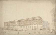 The Colonnade of the Louvre, n.d. Creator: Victor Jean Nicolle.