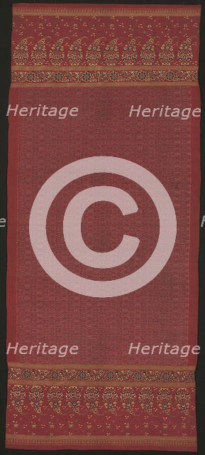 Shoulder Cloth (selendang limar), Indonesia, End of the 19th century. Creator: Unknown.