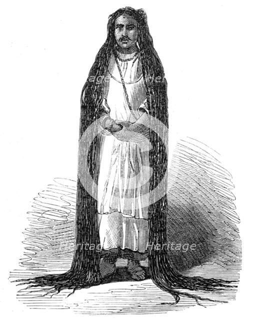 Fakir, or Mussulman saint, of Hoshungabad, Central India, 1864. Creator: Unknown.
