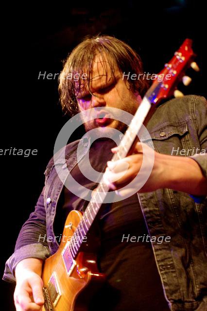 Matthew Long, Crawley Blues Club, Hawth, Crawley, West Sussex, 15 June 2019.  Creator: Brian O'Connor.