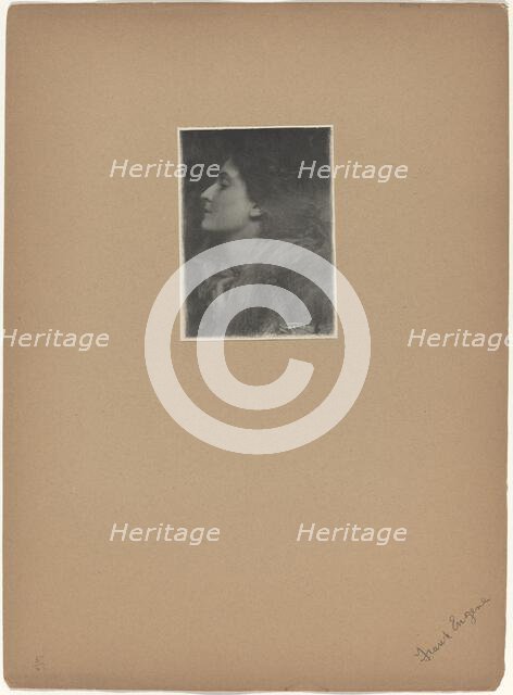 Lady of Charlotte, 1901. Creator: Frank Eugene.