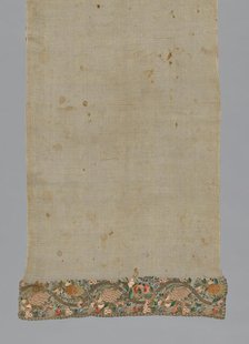 Towel, Turkey, 19th century. Creator: Unknown.