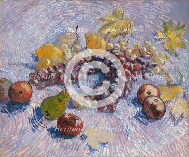 Grapes, Lemons, Pears, and Apples, 1887. Creator: Vincent van Gogh.