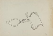 Roller Bit, c. 1936. Creator: J.Henry Marley.