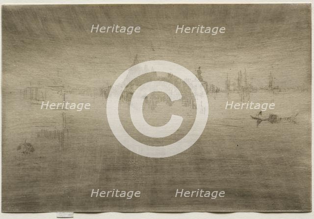 Nocturne: Salute. Creator: James McNeill Whistler (American, 1834-1903).