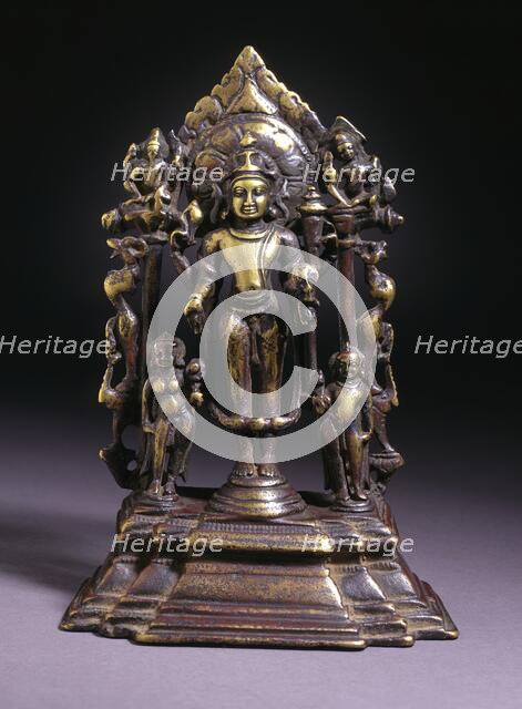 The Hindu God Vishnu, 11th-12th century. Creator: Unknown.