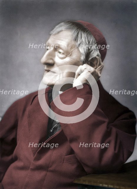 John Henry Newman, British cardinal, late 19th century. Creator: Unknown.