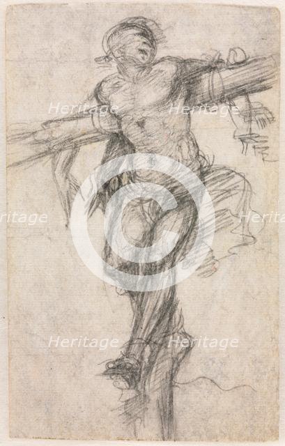 The Unrepentant Thief, c. 1530. Creator: Sodoma (Italian, 1477-1549).