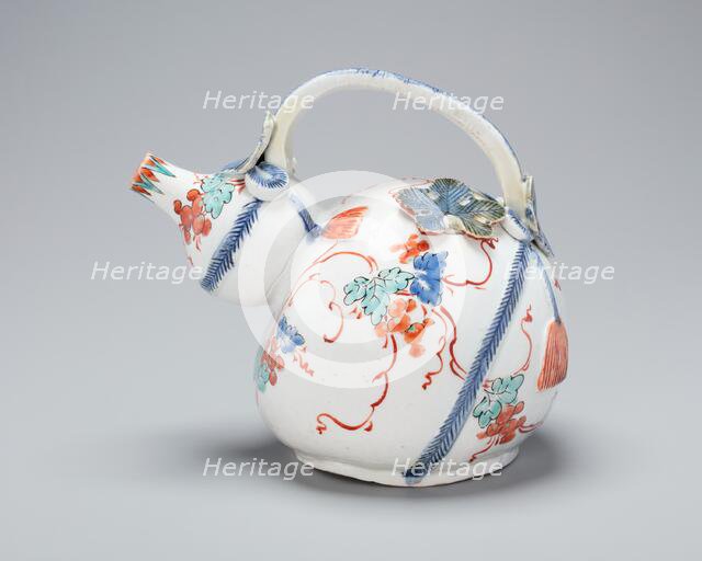 Arita-ware Kakiemon Gourd Shaped Ewer, late 17th century. Creator: Unknown.