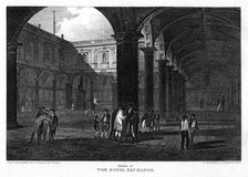 The Royal Exchange, City of London, 1816.Artist: W Wallis