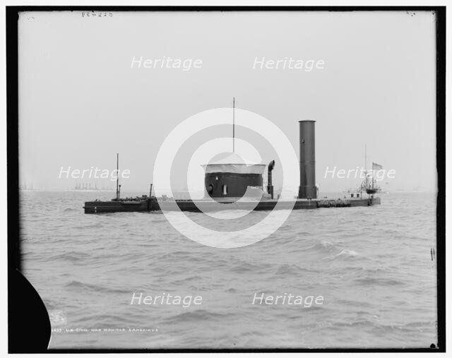 U.S. Civil War monitor Canonicus, c1907. Creator: Unknown.