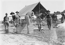 National Guard of D.C. in Camp, 1916. Creator: Harris & Ewing.