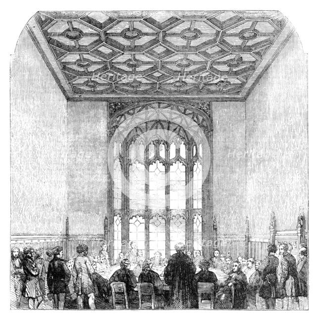 Committee-room, House of Commons, 1857. Creator: Unknown.