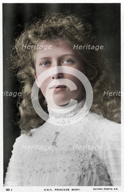 Princess Mary of the United Kingdom, c1910s(?). Artist: Rotary Photo.