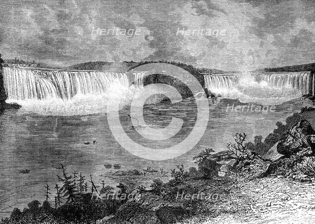 Niagara Falls, Canada, 19th century. Creator: Unknown.